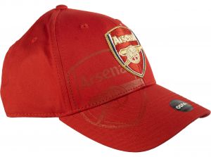 Arsenal 47 Mass Printed Visor Red Crest Cap