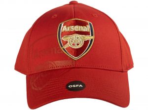 Arsenal 47 Mass Printed Visor Red Crest Cap