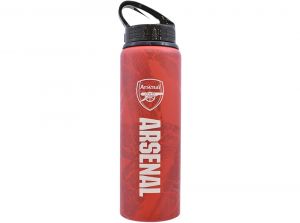 Arsenal FC Gunners Premium Print Aluminium Water Bottle 750ml