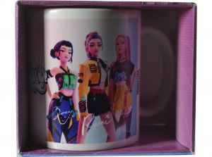 K-Pop Demon Hunters (Huntrix) White Pod Mug