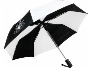 Newcastle United Umbrella Black White