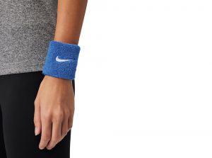Nike Classic Swoosh Wristbands Game Royal / (White)