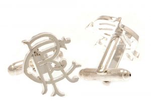 Rangers FC Silver Plated Cufflinks